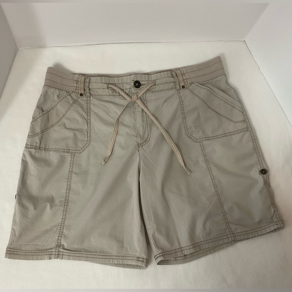 KHAKIS & CO. TAN SHORTS - SZ 18